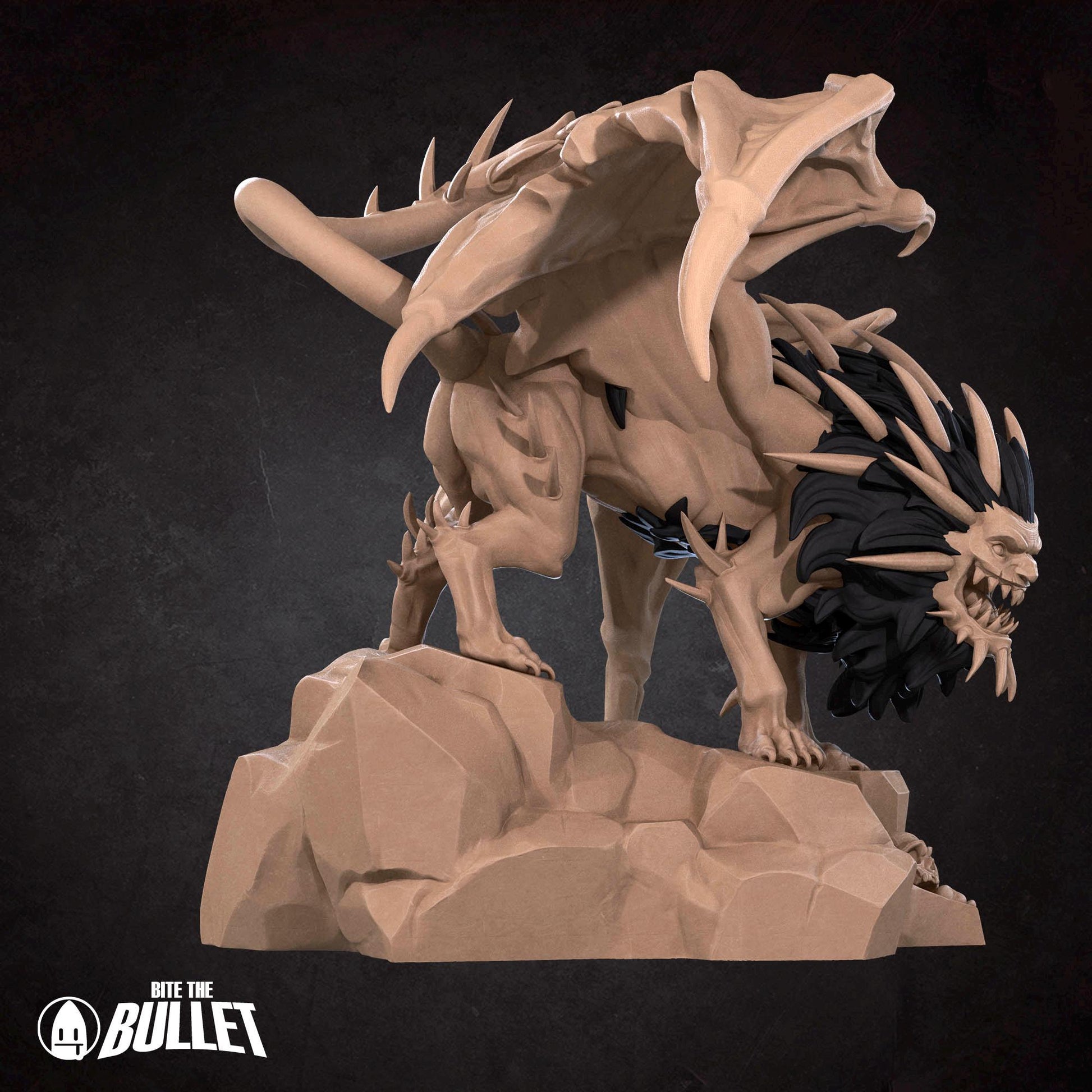 Manticore | Iconic Monsters Pt. 2 | Bite The Bullet | 35mm Scale | Resin Printed Tabletop RPG Miniature Figures