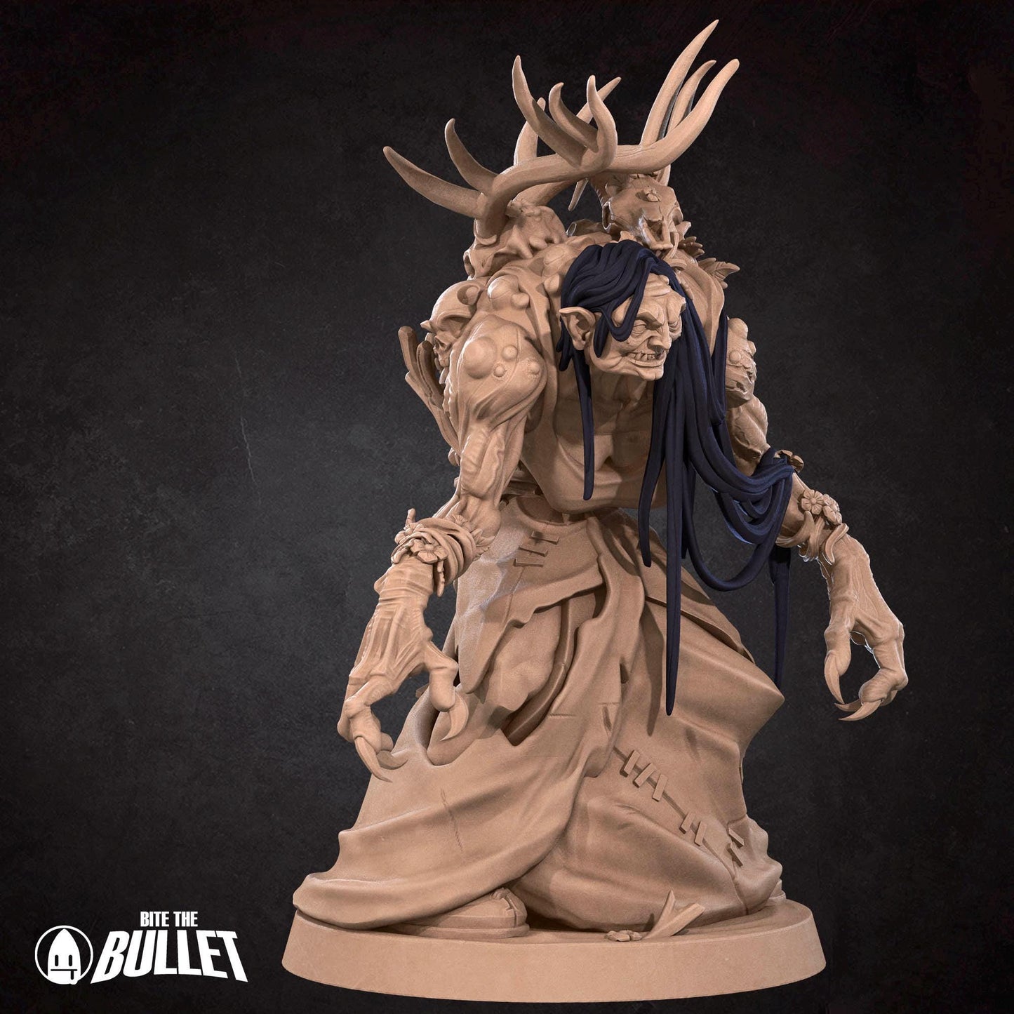 Annis Hag | Iconic Monsters Pt. 2 | Bite The Bullet | 35mm Scale | Resin Printed Tabletop RPG Miniature Figures