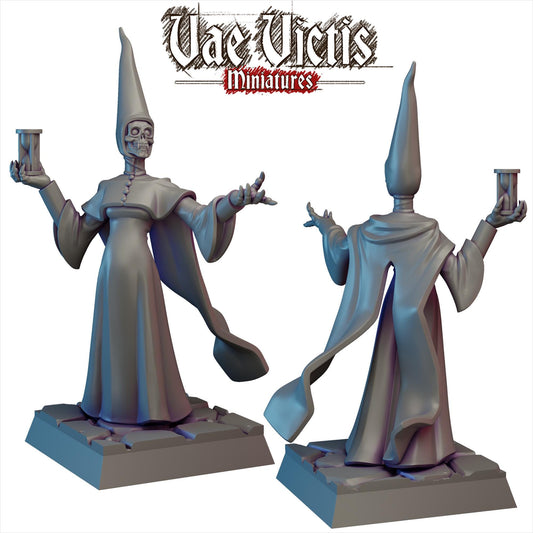 Time Vampire | Vae Victis Miniatures | 32mm Scale Resin Printed Tabletop RPG Figures for Tabletop Roleplaying or Wargaming