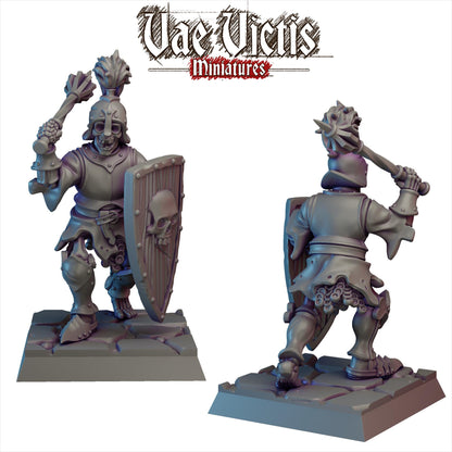Reanimated Warriors Vol 1 | Vae Victis Miniatures | 32mm Scale Resin Printed Tabletop RPG Figures for Tabletop Roleplaying or Wargaming