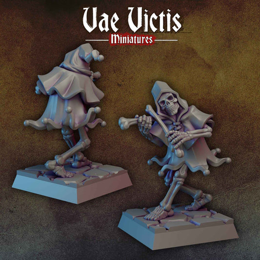 Undead Violinist | Vae Victis Miniatures | 32mm Scale Resin Printed Tabletop RPG Figures for Tabletop Roleplaying or Wargaming