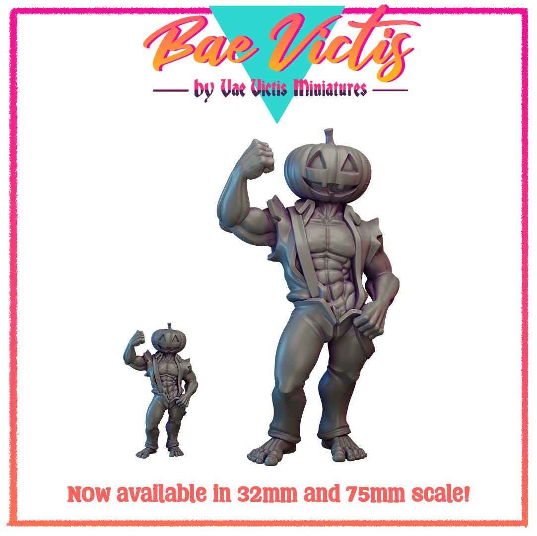 Pumpkin Iron | Bae Victis | Vae Victis Miniatures | 32mm Scale Resin Printed Tabletop RPG Figures for TTRPG's or Wargaming