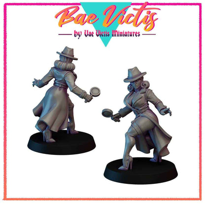 Detective | Bae Victis | Vae Victis Miniatures | 32mm Scale Resin Printed Tabletop RPG Figures for TTRPG's or Wargaming