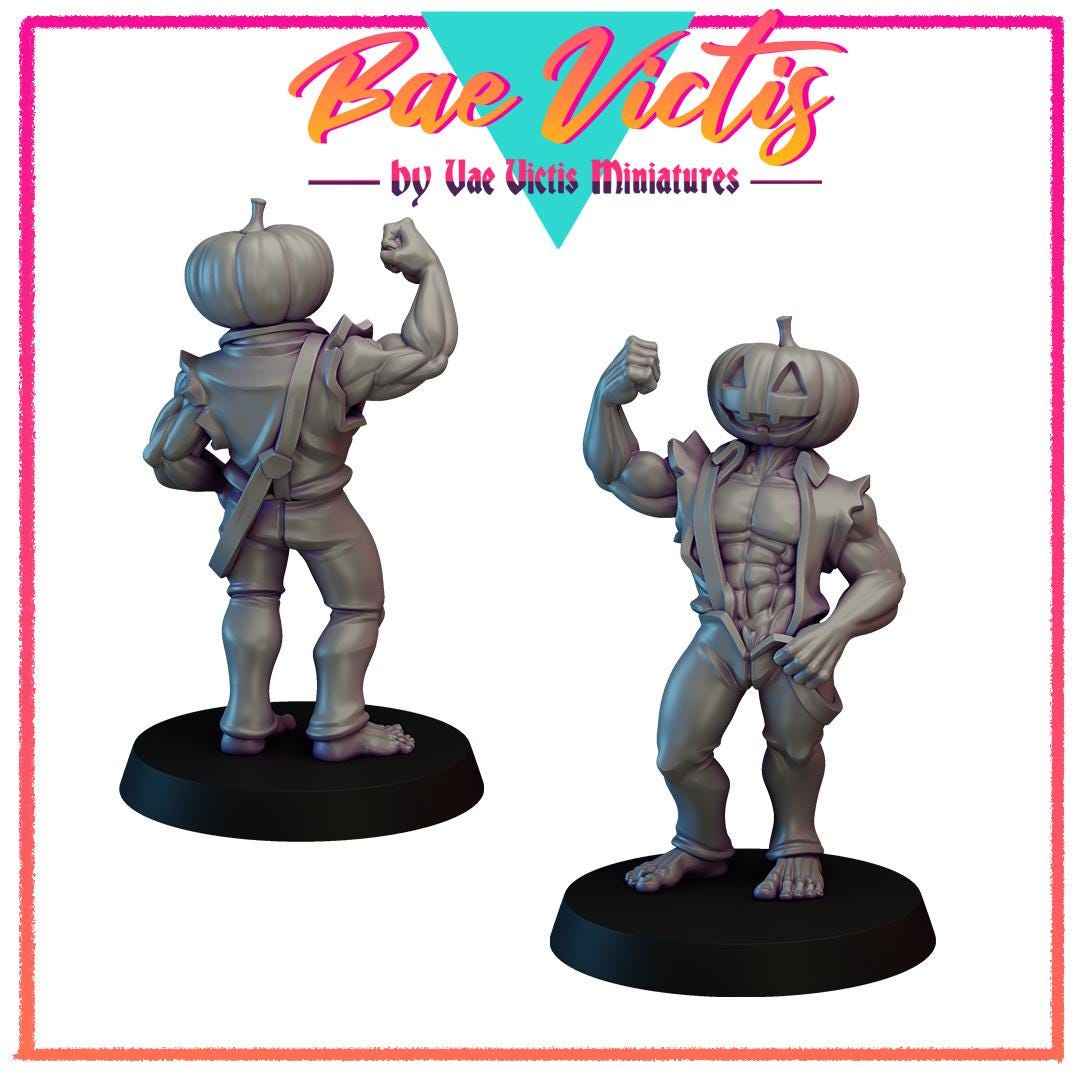 Pumpkin Iron | Bae Victis | Vae Victis Miniatures | 32mm Scale Resin Printed Tabletop RPG Figures for TTRPG's or Wargaming