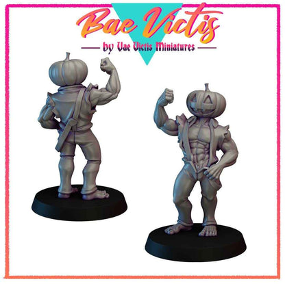 Pumpkin Iron | Bae Victis | Vae Victis Miniatures | 32mm Scale Resin Printed Tabletop RPG Figures for TTRPG's or Wargaming