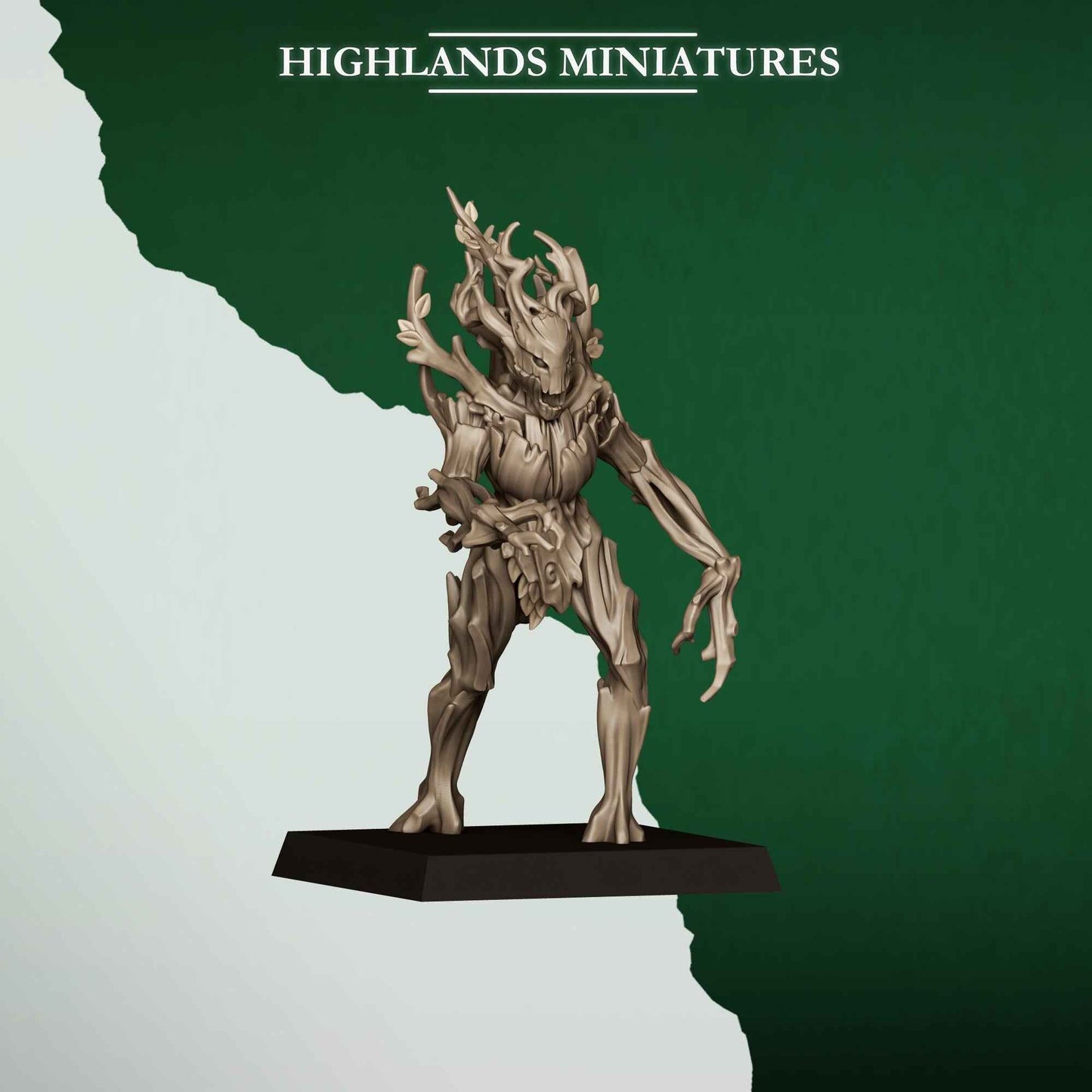 Feral Dryads | Feral Elves | Highlands Miniatures | 32mm Scale Resin Tabletop RPG Figures for Roleplaying and Wargaming