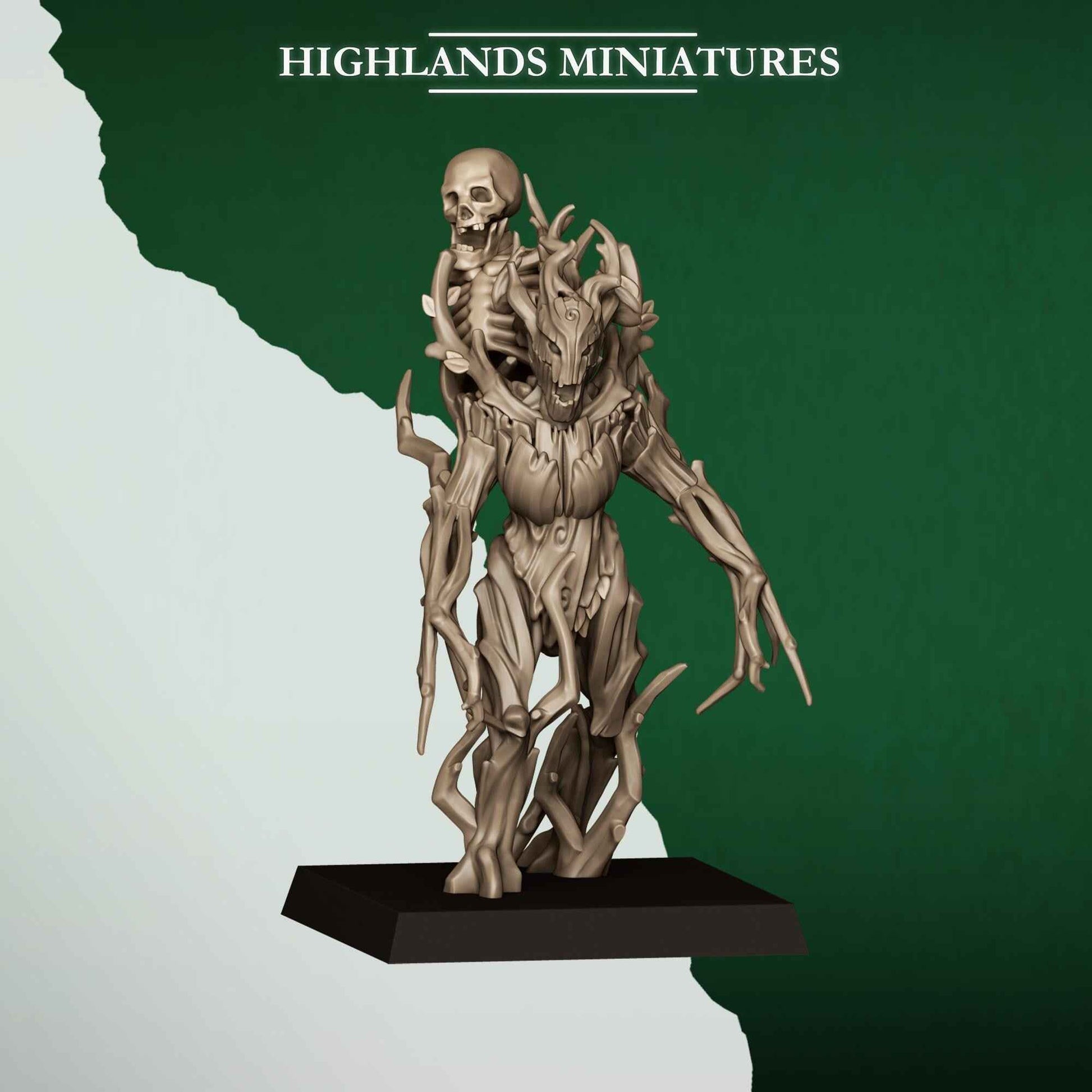 Feral Dryads | Feral Elves | Highlands Miniatures | 32mm Scale Resin Tabletop RPG Figures for Roleplaying and Wargaming