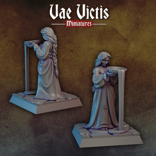 Blood Offering | Vae Victis Miniatures | 32mm Scale Resin Printed Tabletop RPG Figures for Tabletop Roleplaying or Wargaming