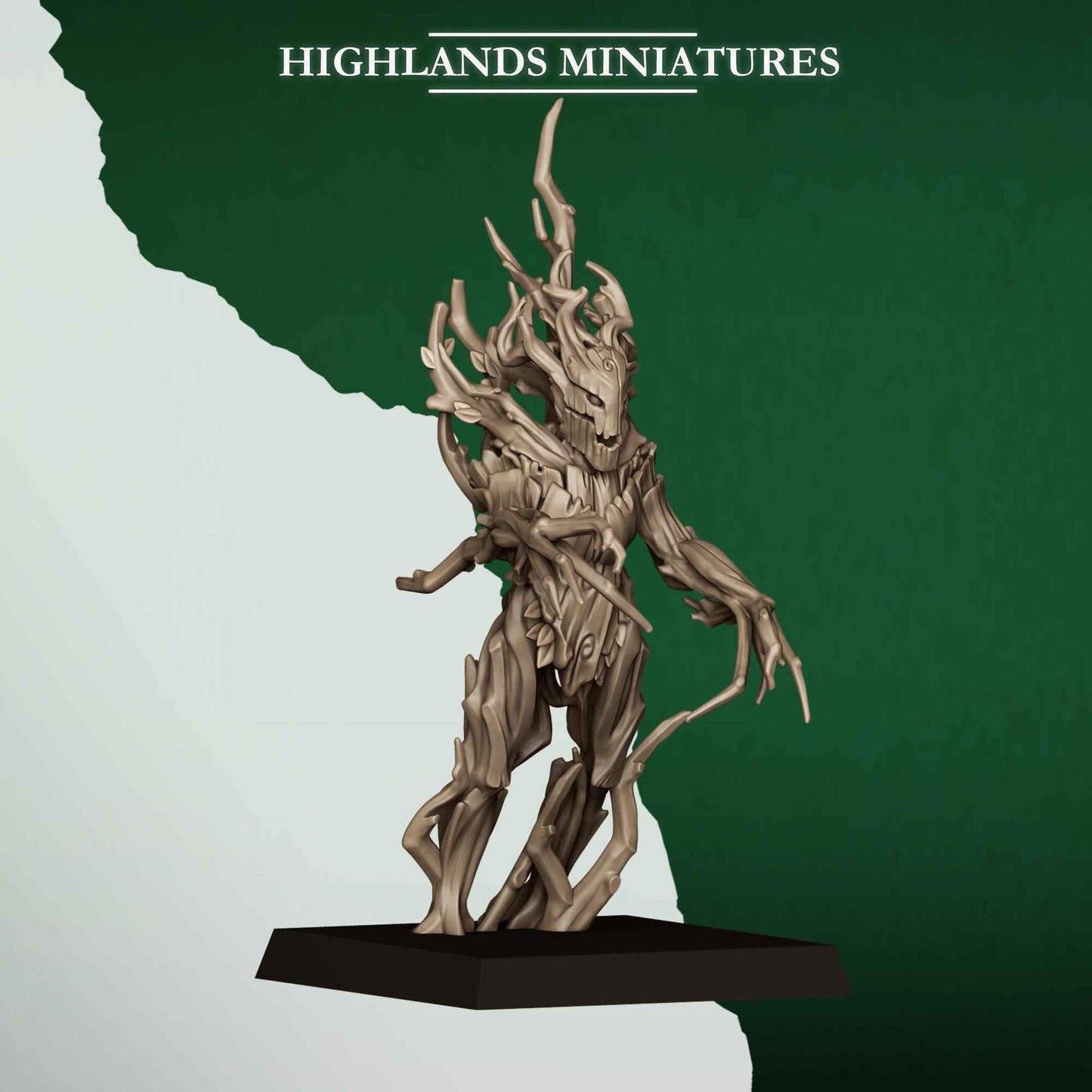 Feral Dryads | Feral Elves | Highlands Miniatures | 32mm Scale Resin Tabletop RPG Figures for Roleplaying and Wargaming