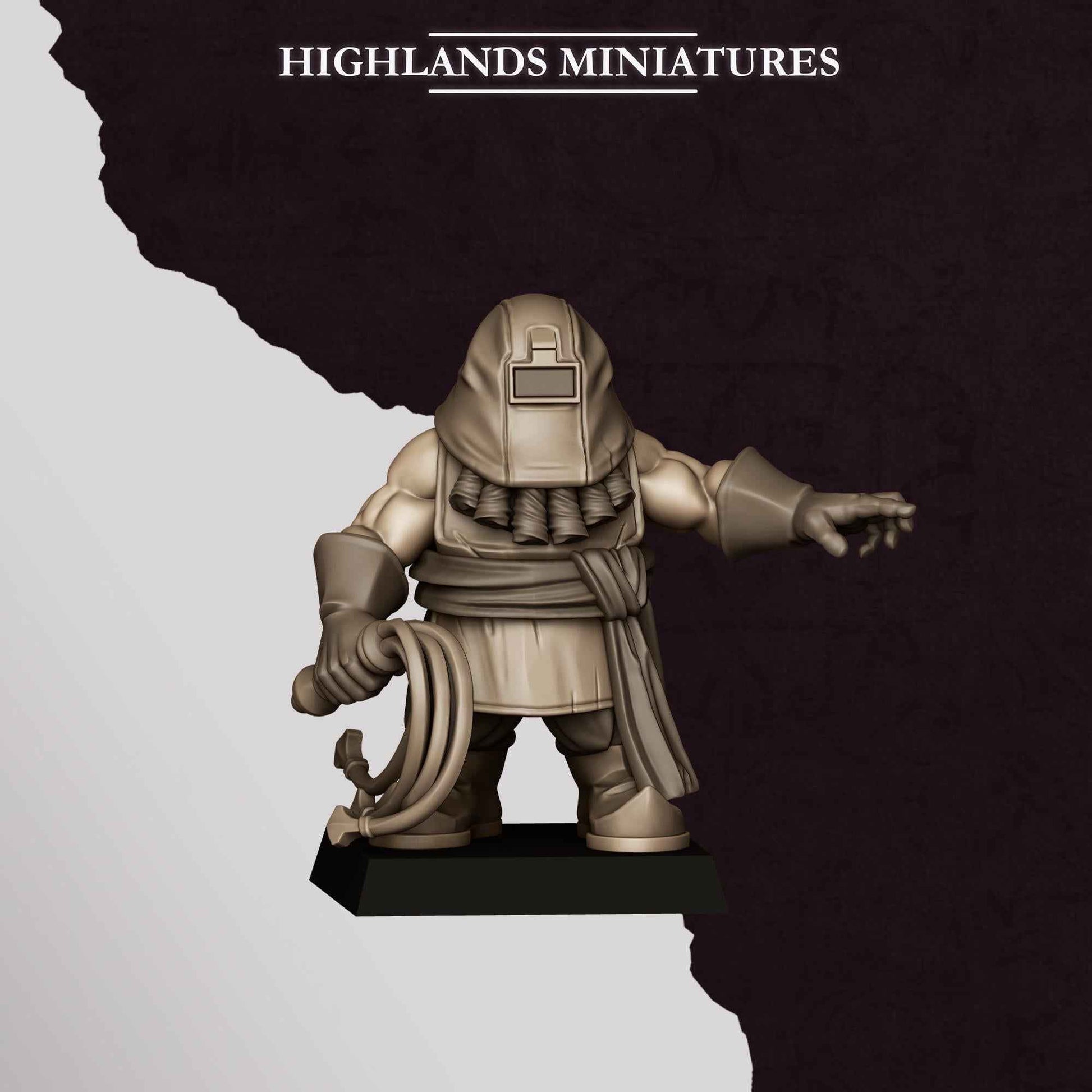 Cannon | Sons of Marduk | Highlands Miniatures | 32mm Scale Resin Tabletop RPG Figures for Roleplaying and Wargaming