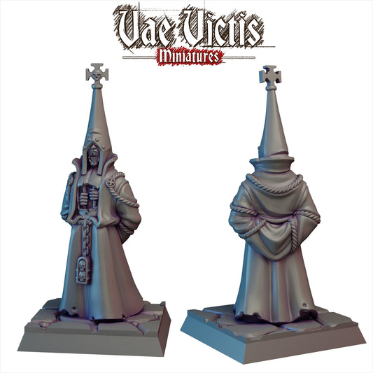 Self Imprisoned Cultist | Vae Victis Miniatures | 32mm Scale Resin Printed Tabletop RPG Figures for Tabletop Roleplaying or Wargaming