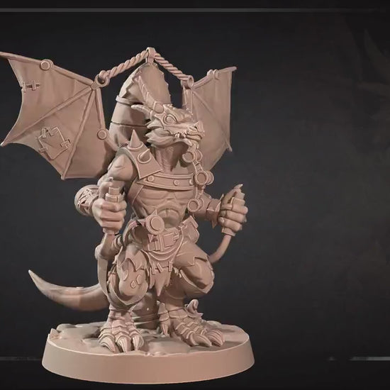 Kobold Artiticer | Kobolds D&D | Bite The Bullet | 35mm Scale | Resin Printed Tabletop RPG Miniature Figures | DND | 5E