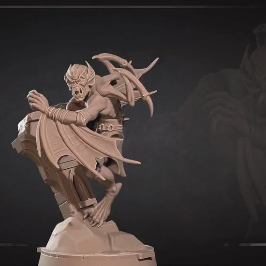 Vampire Monster | Vampires Pt. 2 | Bite The Bullet | 35mm Scale | Resin Printed Tabletop RPG Miniature Figures | DND | 5E
