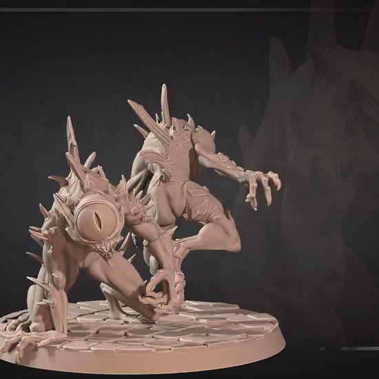 Nothic Set | Dungeon Underdark | Bite The Bullet | 35mm Scale | Resin Printed Tabletop RPG Miniature Figures | DND | 5E