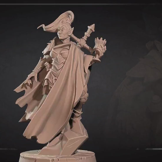 Vampire Hunter | Vampires Pt. 2 | Bite The Bullet | 35mm Scale | Resin Printed Tabletop RPG Miniature Figures | DND | 5E