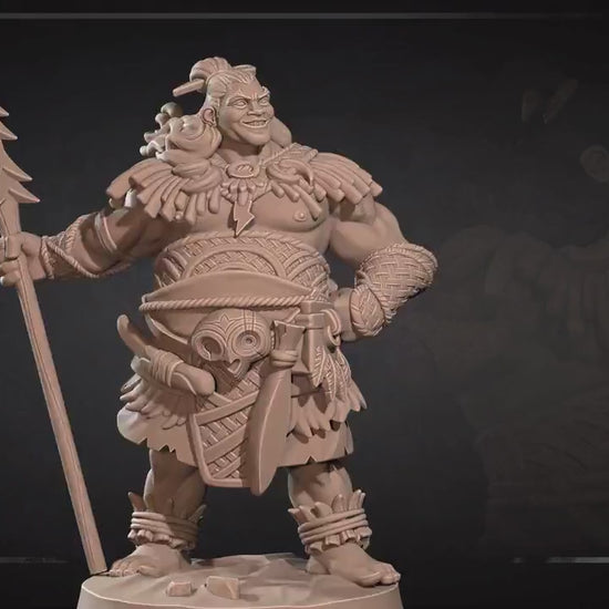 Human Exemplar | Iconic Heroes | Bite The Bullet | 35mm Scale | Resin Printed Tabletop RPG Miniature Figures | DND | 5E