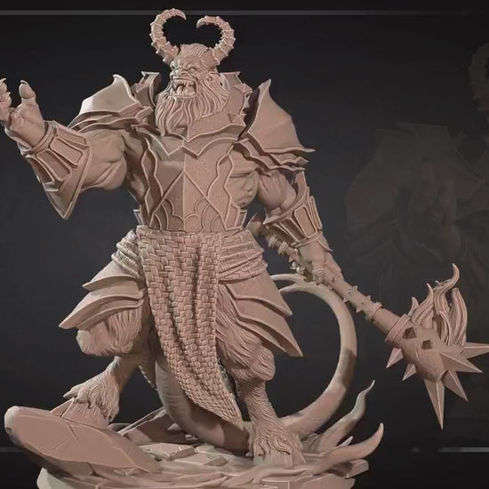 Fire Hellion | Iconic Monsters | Bite The Bullet | 35mm Scale | Resin Printed Tabletop RPG Miniature Figures | DND | 5E
