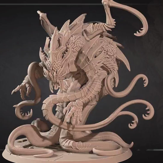 Space Monster | Bullet Galaxy | Bite The Bullet | 35mm Scale | Resin Printed Tabletop RPG Miniature Figures | DND | 5E