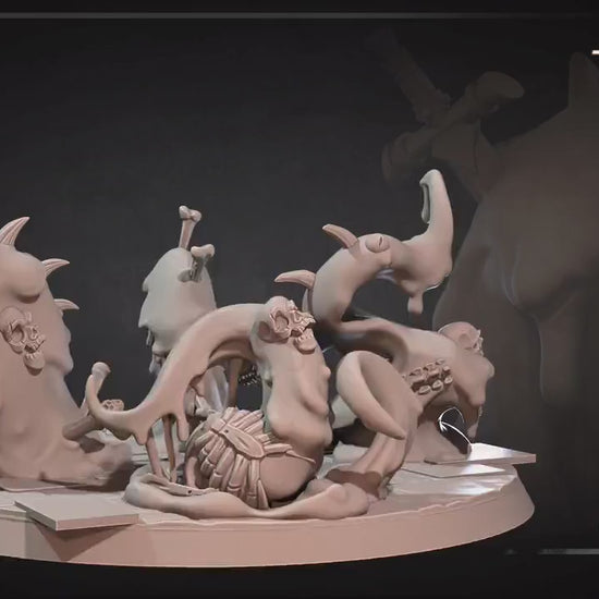 Ooze Minions Set | Bite The Bullet | 35mm Scale | Resin Printed Tabletop RPG Miniature Figures | DND | 5E