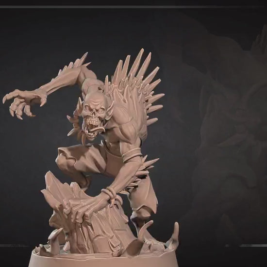 Ghoul | Vampires Pt. 2 | Bite The Bullet | 35mm Scale | Resin Printed Tabletop RPG Miniature Figures | DND | 5E