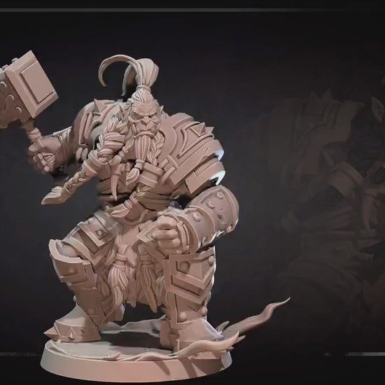 Orc Shaman | Bite The Bullet | 35mm Scale | Resin Printed Tabletop RPG Miniature Figures | DND | 5E
