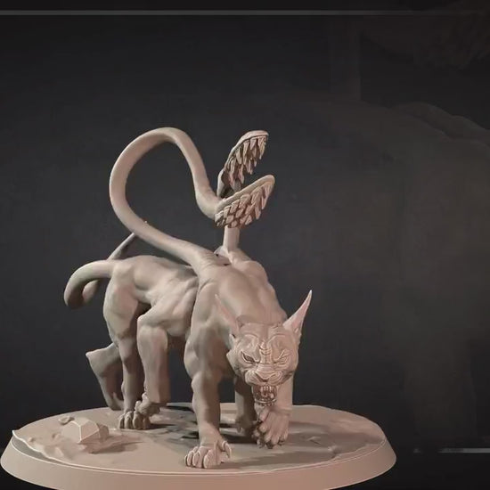 Displacer Beast | Iconic Monsters | Bite The Bullet | 35mm Scale | Resin Printed Tabletop RPG Miniature Figures | DND | 5E