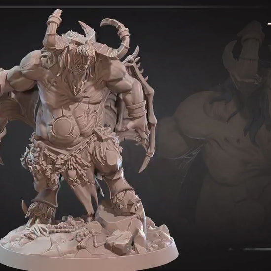 Blood Boss | Bite The Bullet | 35mm Scale | Resin Printed Tabletop RPG Miniature Figures | DND | 5E