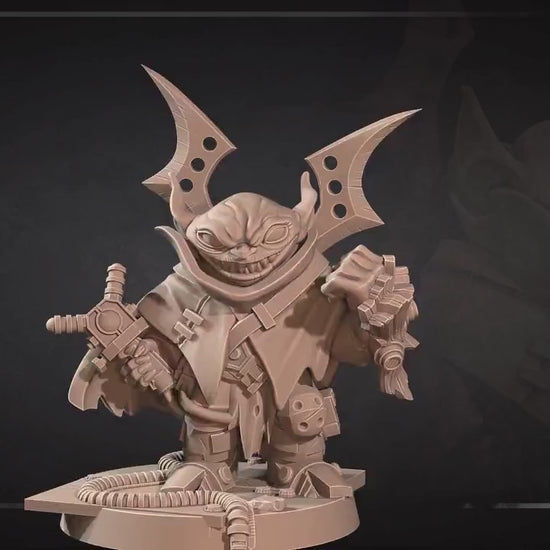 Space Goblin Vanguard | Bullet Galaxy | Bite The Bullet | 35mm Scale | Resin Printed Tabletop RPG Miniature Figures | DND | 5E