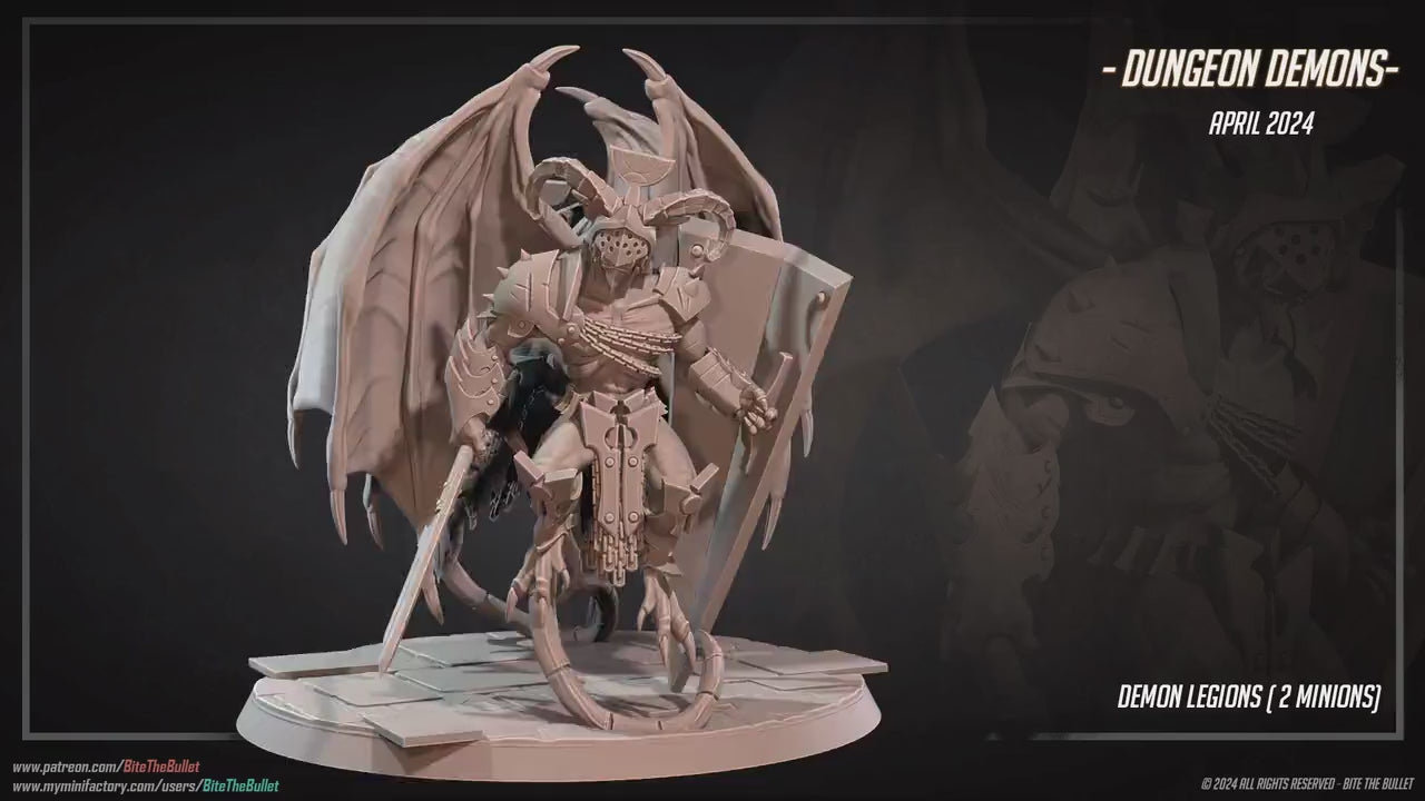 Fear Minions | Bite The Bullet | 35mm Scale | Resin Printed Tabletop RPG Miniature Figures | DND | 5E
