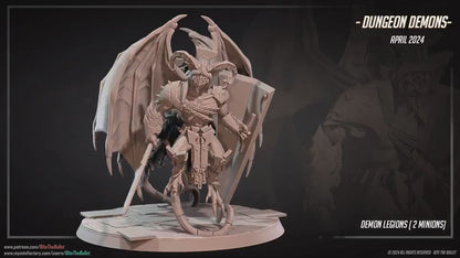 Fear Minions | Bite The Bullet | 35mm Scale | Resin Printed Tabletop RPG Miniature Figures | DND | 5E