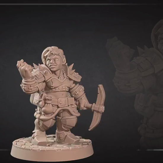 Duergar Artificer | Dungeon Underdark | Bite The Bullet | 35mm Scale | Resin Printed Tabletop RPG Miniature Figures | DND | 5E