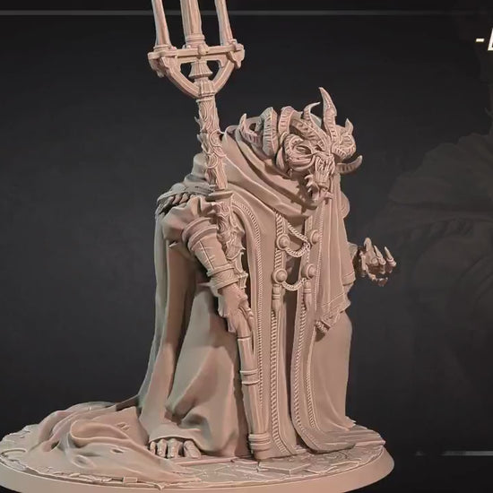 Moe The Lord Of Blood | Bite The Bullet | 35mm Scale | Resin Printed Tabletop RPG Miniature Figures | DND | 5E