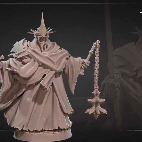 Witch King | Bite The Bullet | 35mm Scale | Resin Printed Tabletop RPG Miniature Figures | DND | 5E