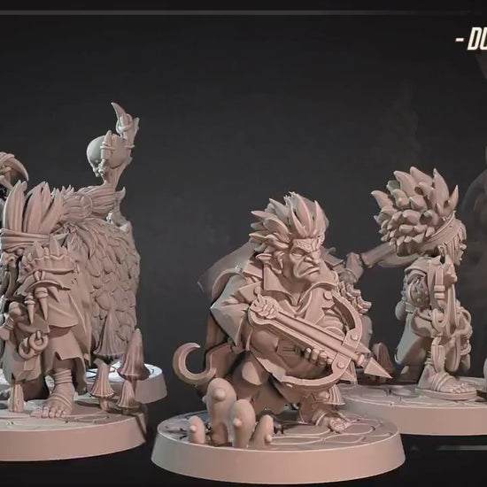 Derro Set | Bite The Bullet | 35mm Scale | Resin Printed Tabletop RPG Miniature Figures | DND | 5E