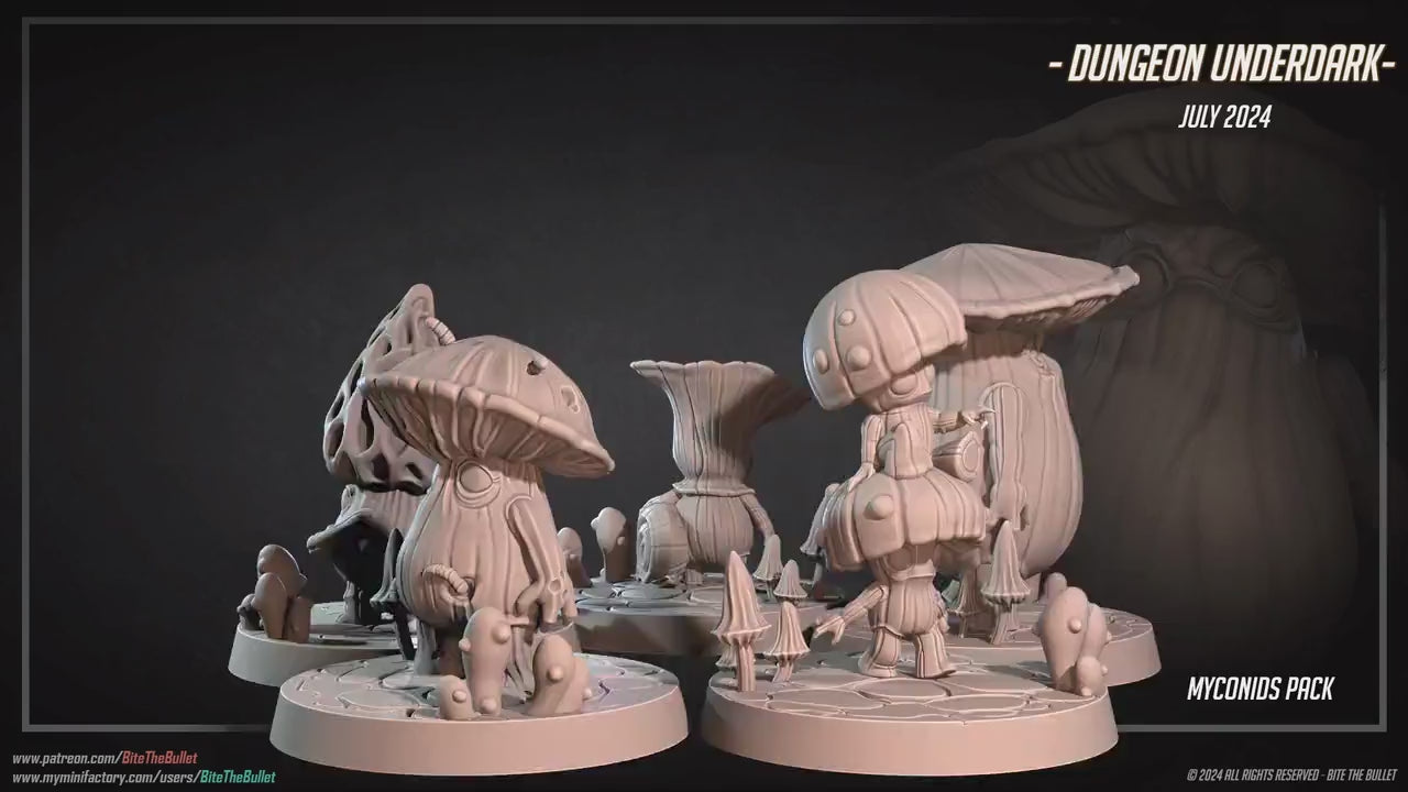 Marshland Minions Set | Bite The Bullet | 35mm Scale | Resin Printed Tabletop RPG Miniature Figures | DND | 5E