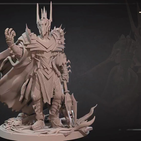 Dark Lord | Bite The Bullet | 35mm Scale | Resin Printed Tabletop RPG Miniature Figures | DND | 5E