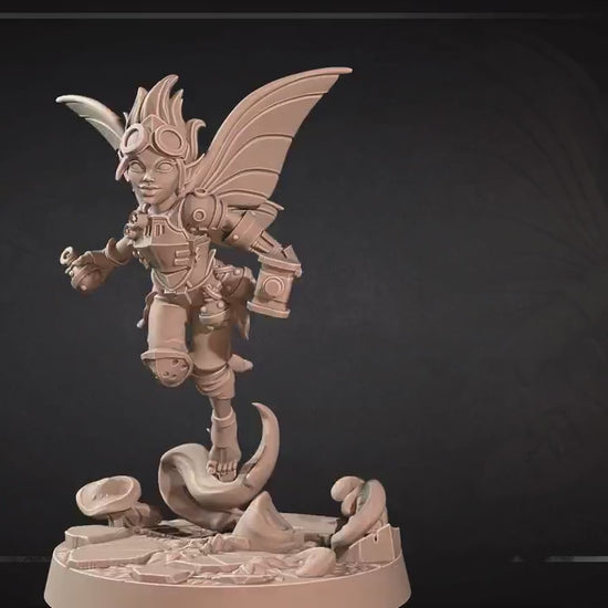 Pixie Artificer | Pixies | Bite The Bullet | 35mm Scale | Resin Printed Tabletop RPG Miniature Figures | DND | 5E