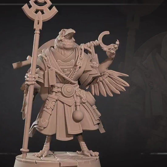 Tengu Oracle | Iconic Heroes | Bite The Bullet | 35mm Scale | Resin Printed Tabletop RPG Miniature Figures | DND | 5E