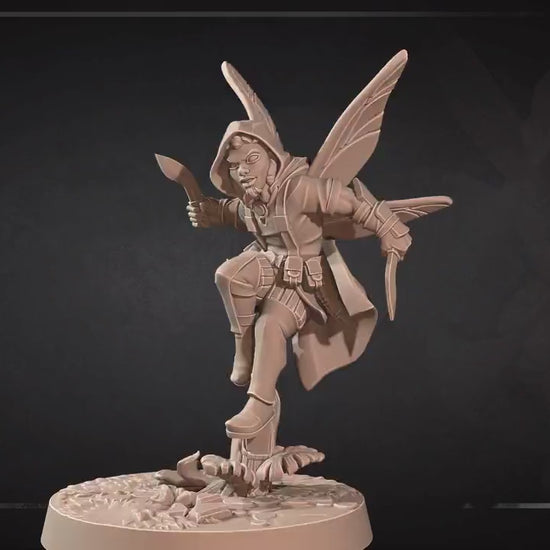 Pixie Rogue | Pixies | Bite The Bullet | 35mm Scale | Resin Printed Tabletop RPG Miniature Figures | DND | 5E
