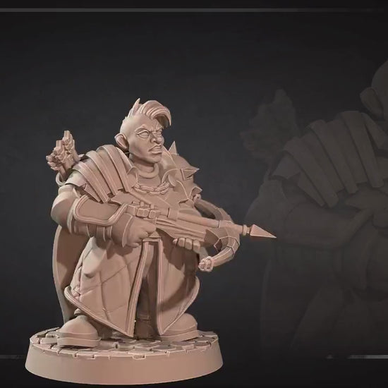 Duergar Ranger | Dungeon Underdark | Bite The Bullet | 35mm Scale | Resin Printed Tabletop RPG Miniature Figures | DND | 5E