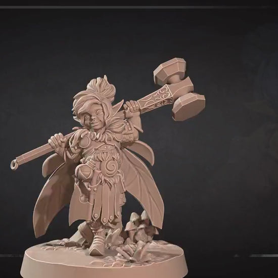 Pixie Warrior | Pixies | Bite The Bullet | 35mm Scale | Resin Printed Tabletop RPG Miniature Figures | DND | 5E