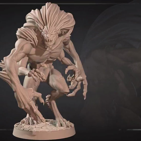 Draegloth | Dungeon Underdark | Bite The Bullet | 35mm Scale | Resin Printed Tabletop RPG Miniature Figures | DND | 5E