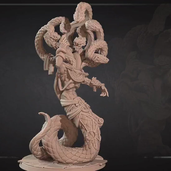 Yuan Ti Anathema | Iconic Monsters | Bite The Bullet | 35mm Scale | Resin Printed Tabletop RPG Miniature Figures | DND | 5E