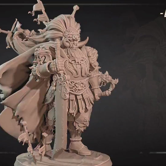 Rayan The Starscourge | Bite The Bullet | 35mm Scale | Resin Printed Tabletop RPG Miniature Figures | DND | 5E